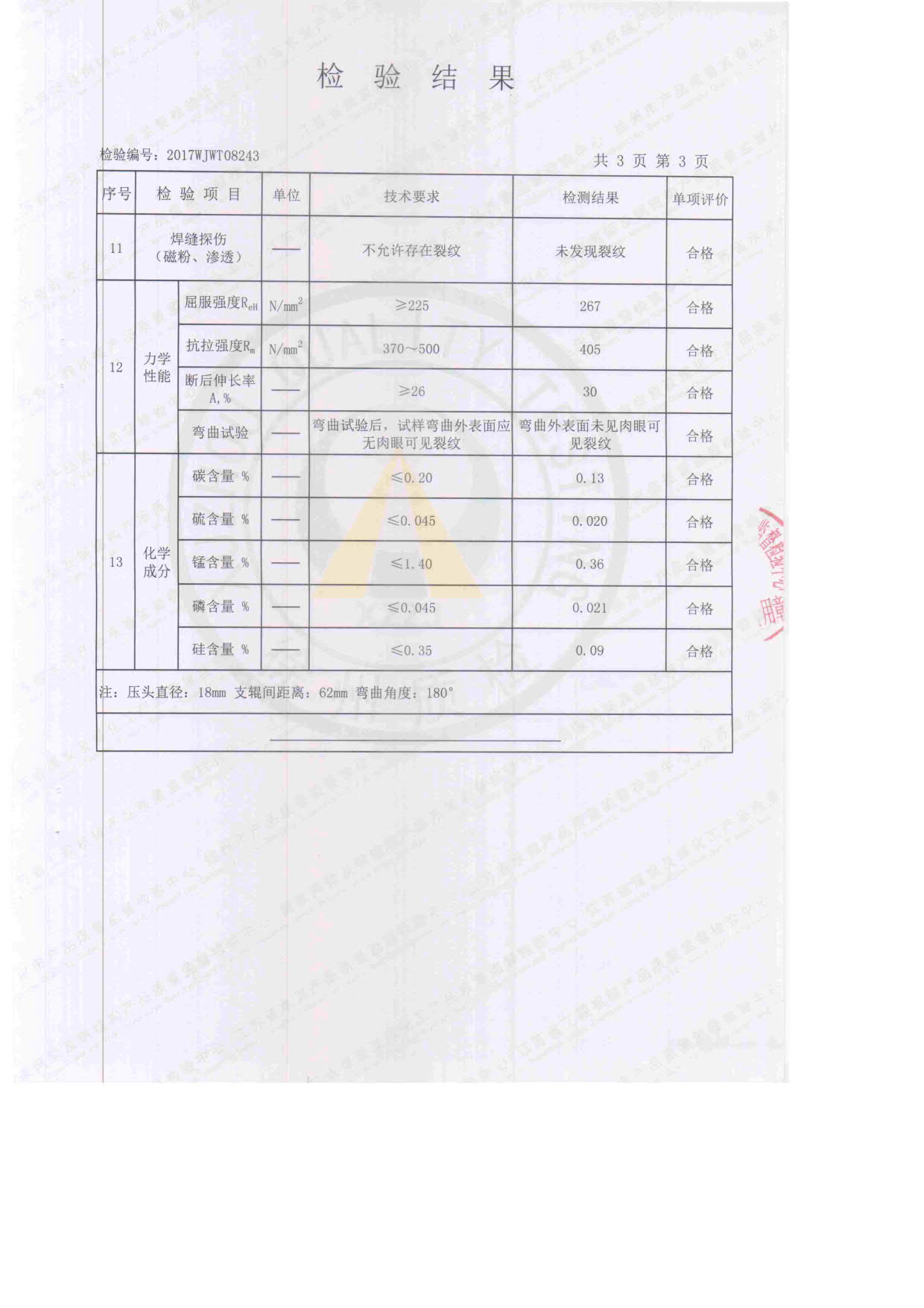 電力拉線棒檢驗報告4